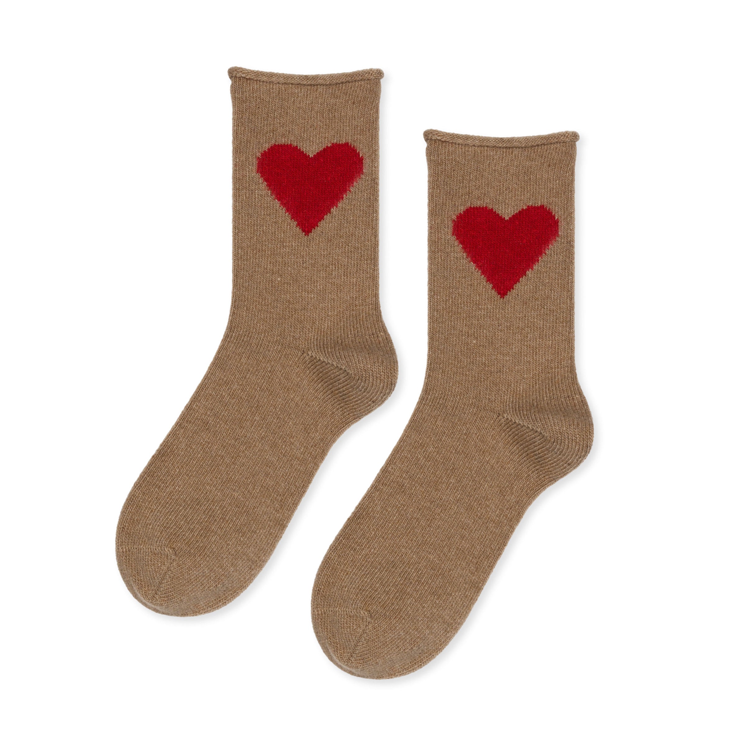 Red Love Cashmere Crew