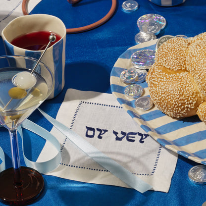 Yiddish Cocktail Napkins, Set of 4