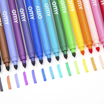 Double-Tipped Ultra-Washable Markers
