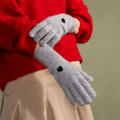 Cashmere Heart Gloves