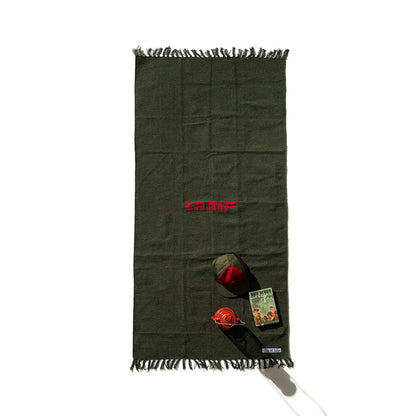Hand-loomed Recycle Yarn Camp Rug