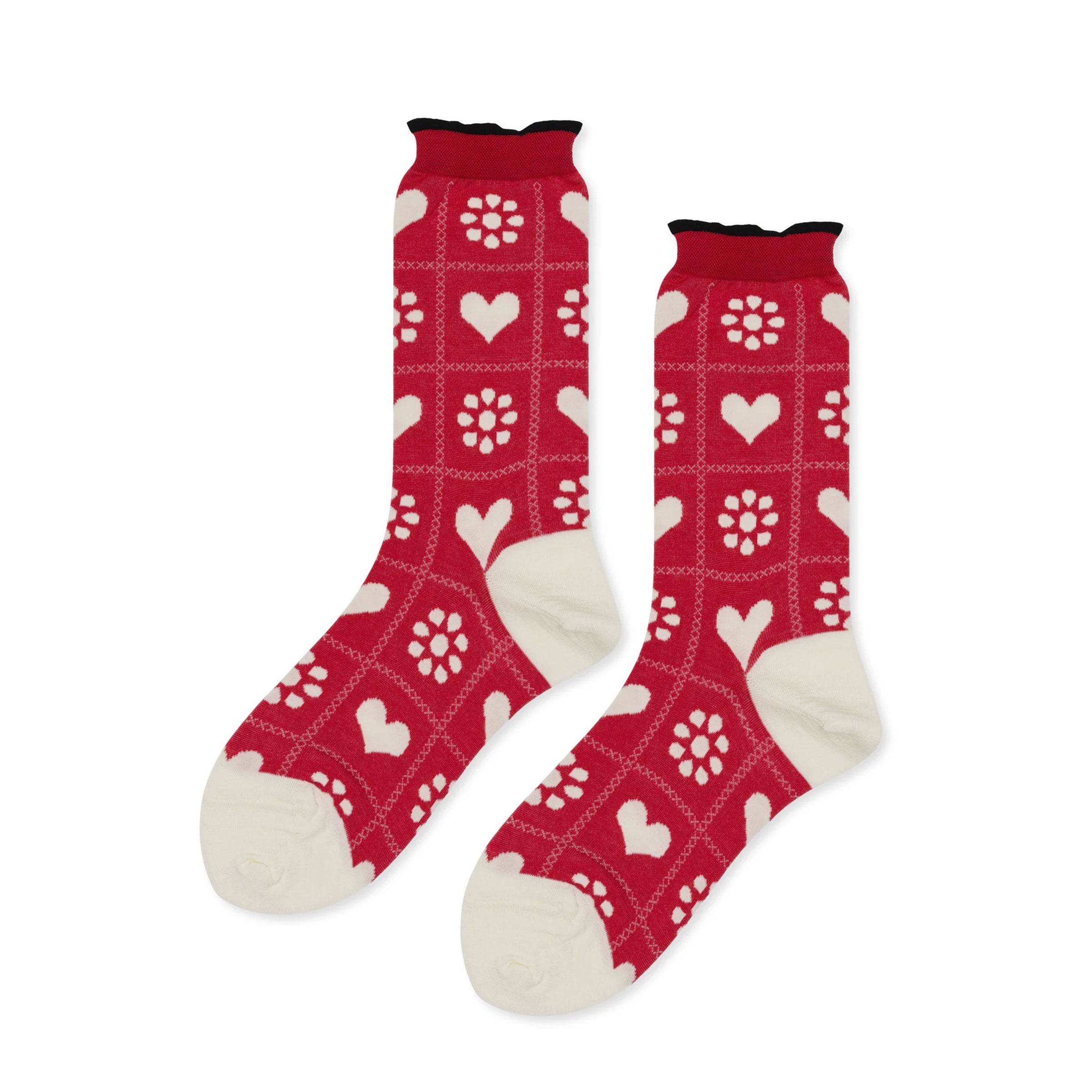 Cross Stitch Crew Sock – Piecework Puzzles