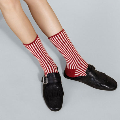 Magnolia Cashmere Crew Sock