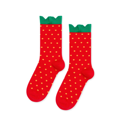 Strawberry Crew Sock