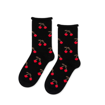 Cherry Bomb Cashmere Crew