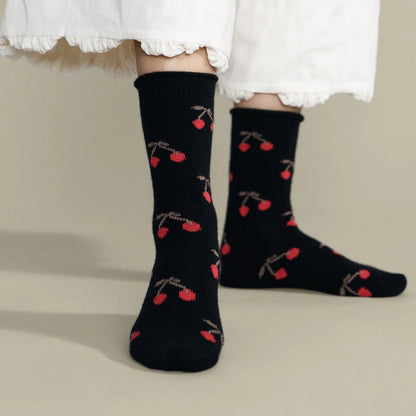 Cherry Bomb Cashmere Crew