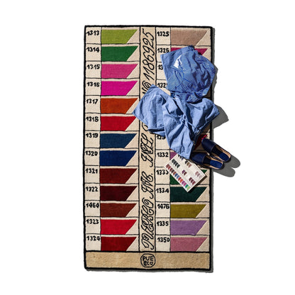 Color Swatch Tufted Rug