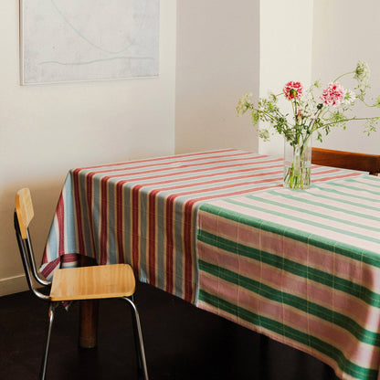 Double Striped Tablecloth