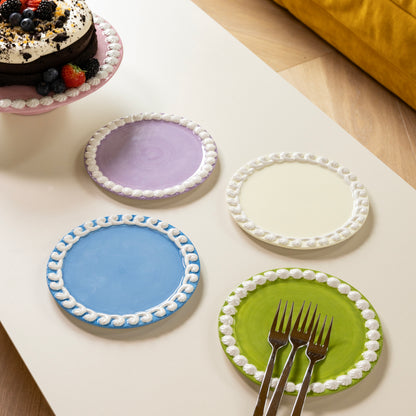 Whip Plates, Set of 4
