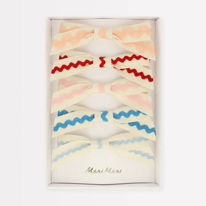 Ric Rac Bow Clips