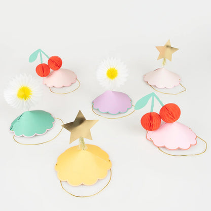 Happy Icons Party Hats
