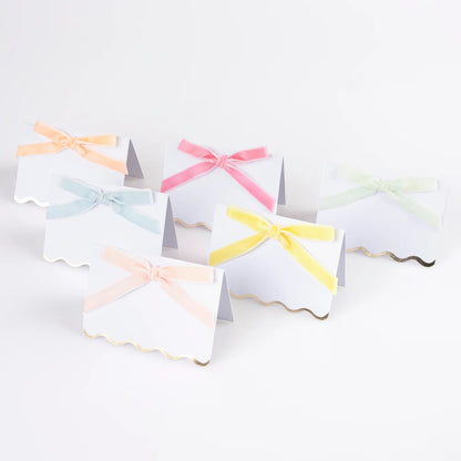 Velvet Bow Place Cards