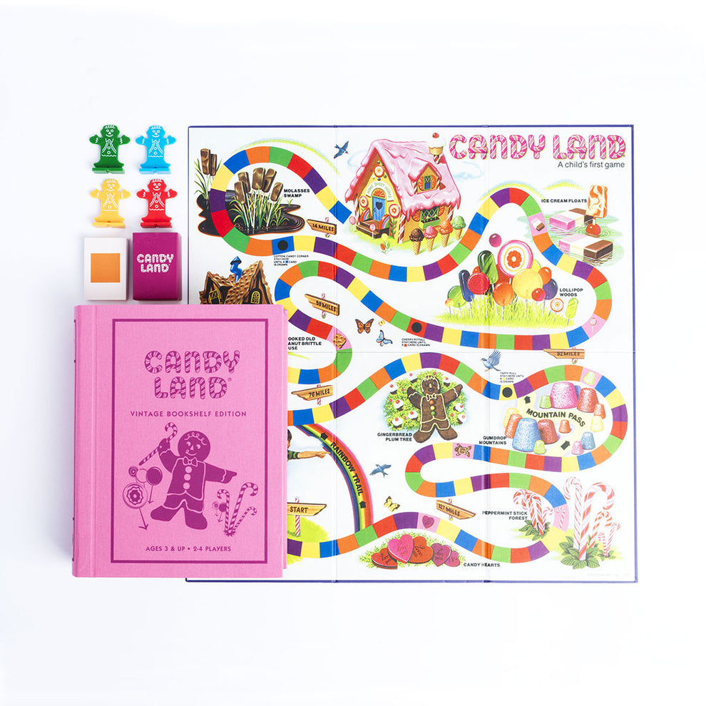 Candy Land Vintage Bookshelf Edition Piecework Puzzles