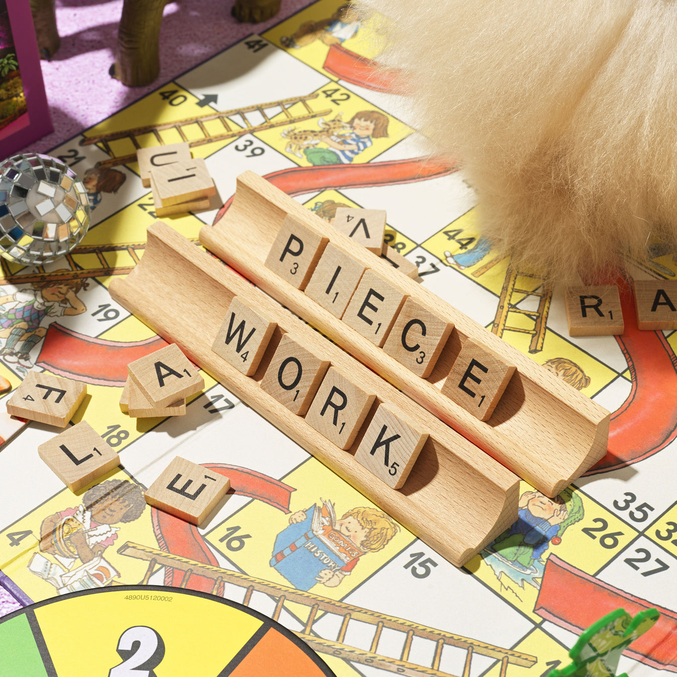 Chutes and Ladders Vintage Bookshelf Edition Piecework Puzzles