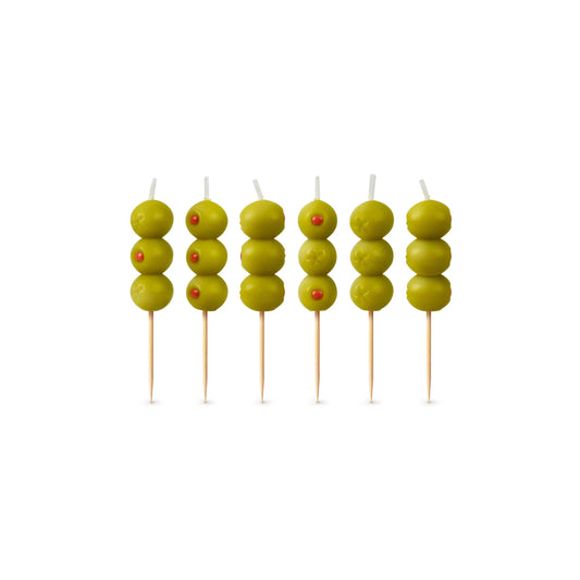 Olive Birthday Candles