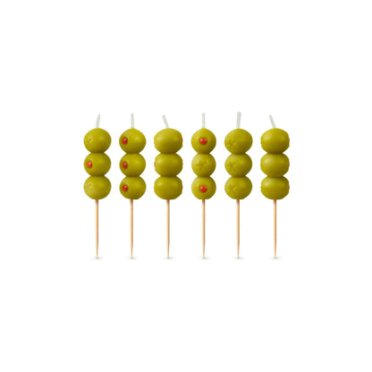 Olive Birthday Candles