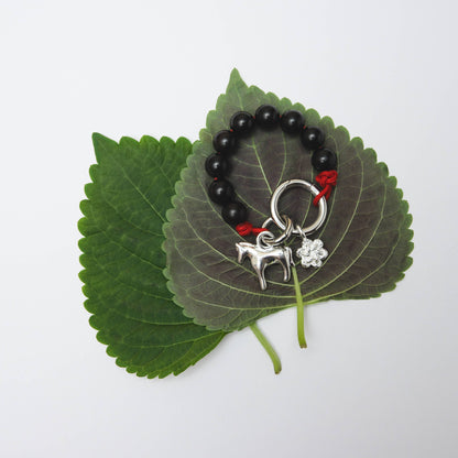 Lunar Horse Beaded Bag Loop