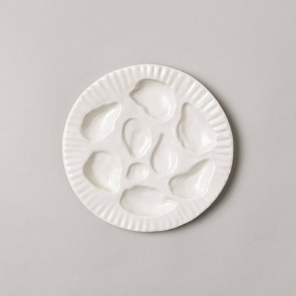 Porcelain Oyster Plate