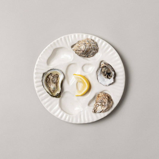 Porcelain Oyster Plate
