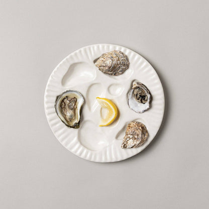 Porcelain Oyster Plate