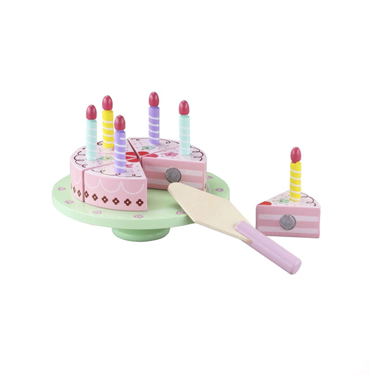 Wooden Birthday Cake Toy