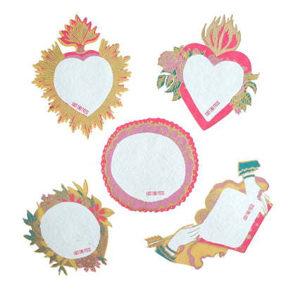 Love Heart Notelet Set