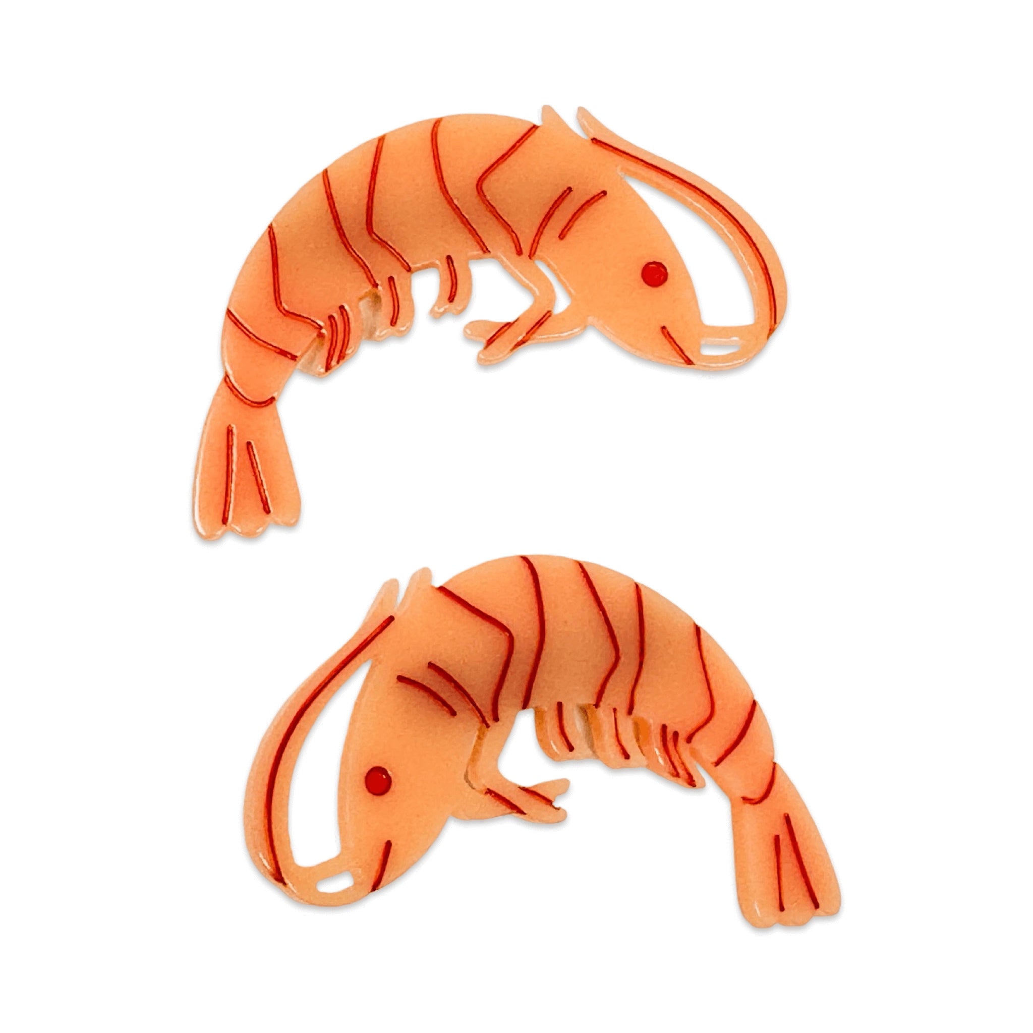 Shrimp Hair Clip Set – Piecework