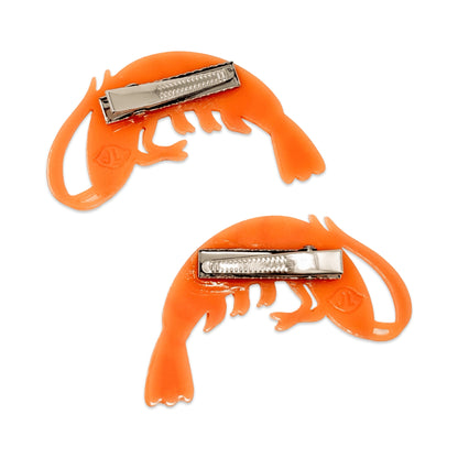 Shrimp Hair Clip Set
