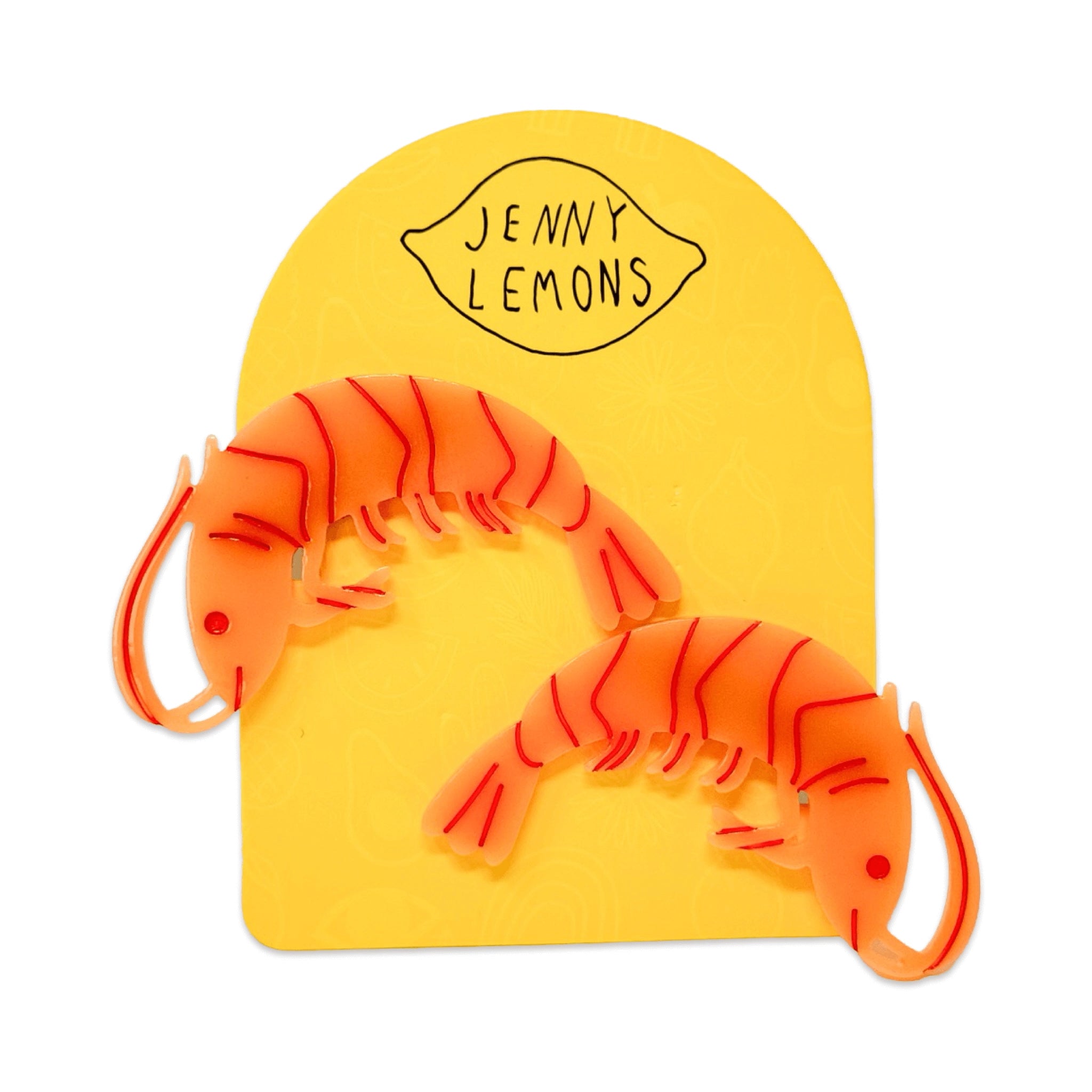 Shrimp Hair Clip Set – Piecework