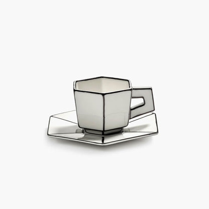 Carte Blanche Espresso Cup with Saucer