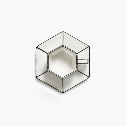 Carte Blanche Espresso Cup with Saucer