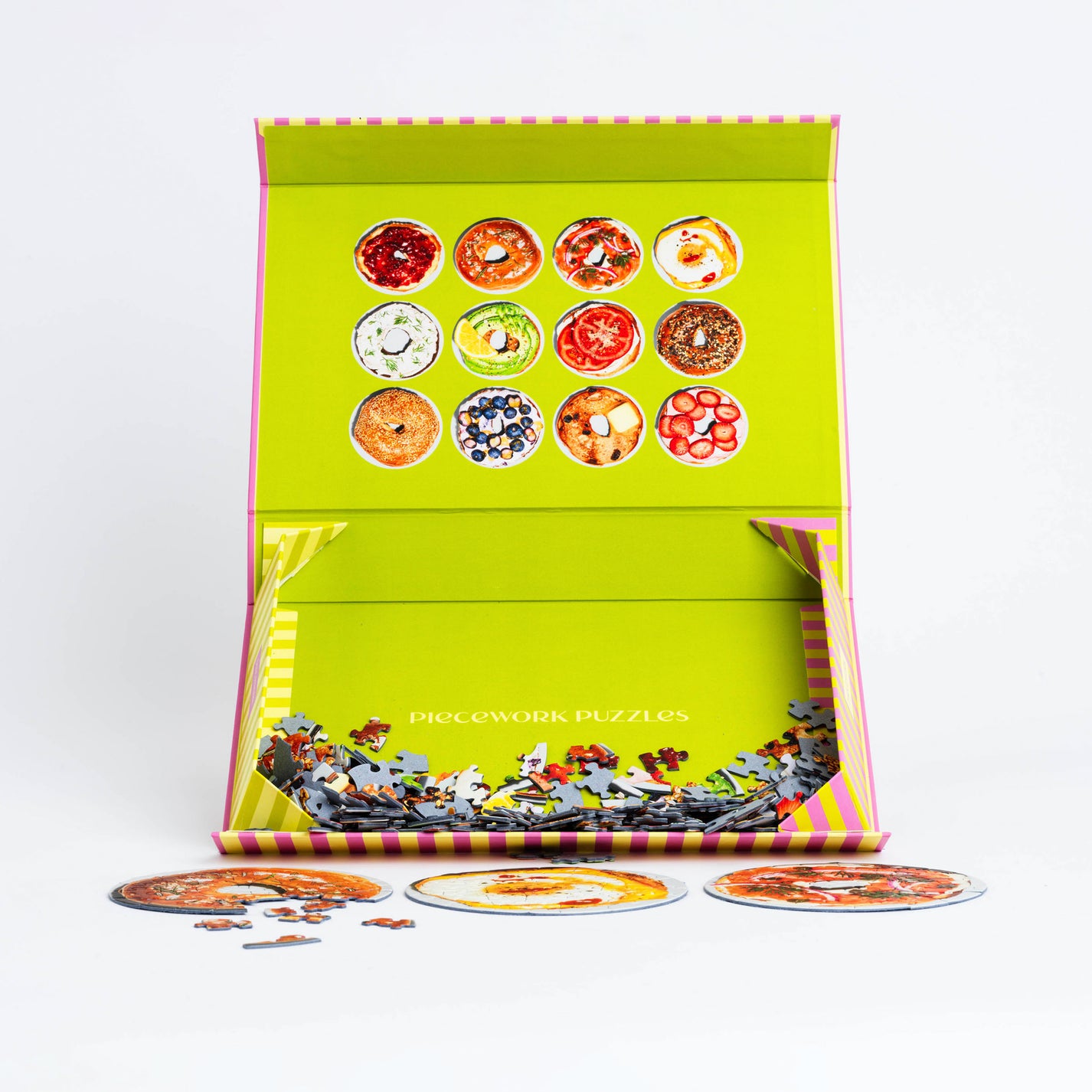 Box of Bagels Piecework Puzzles