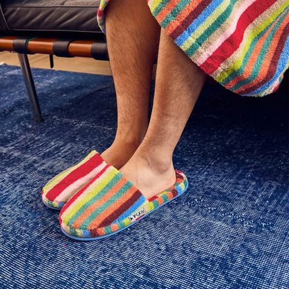 Butterfly Stripe Slippers