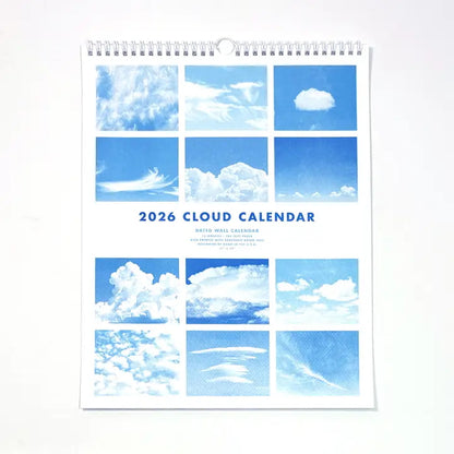 2026 Cloud Wall Calendar