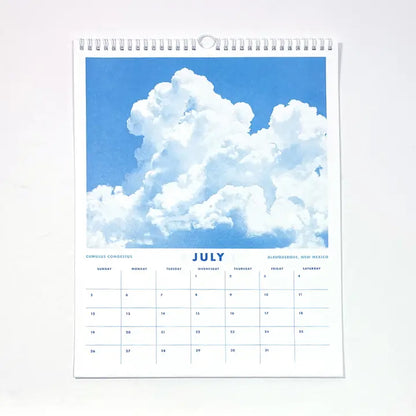 2026 Cloud Wall Calendar