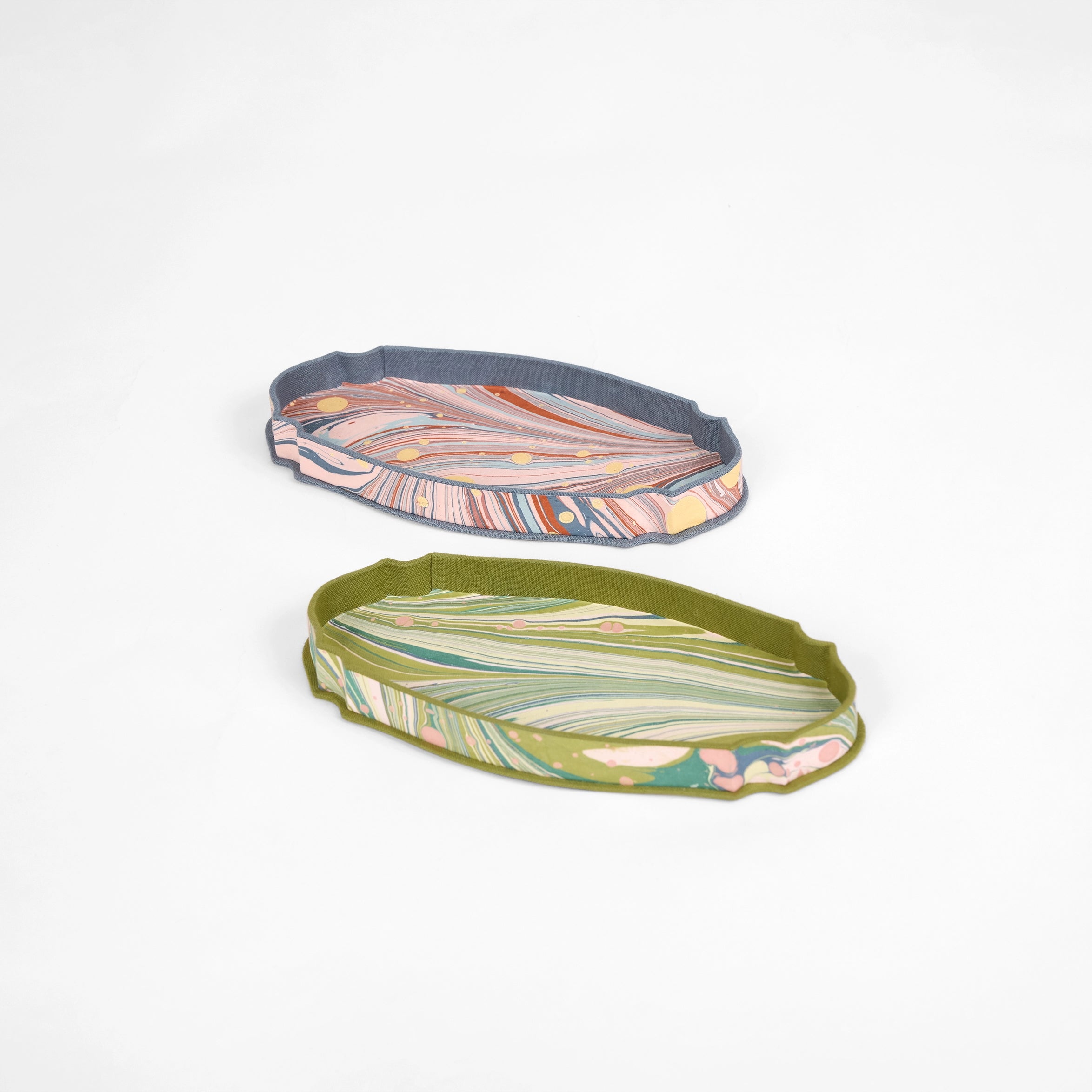 Marbled Victorian Desk Tray - Thumbnail 5