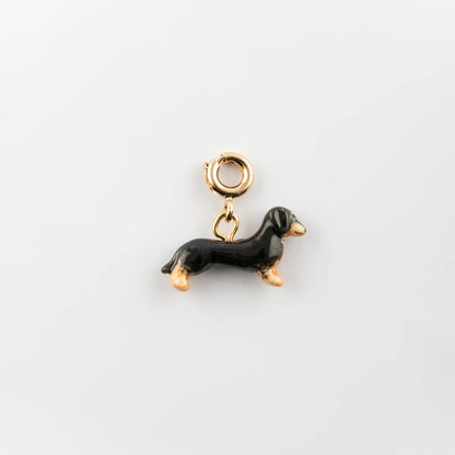 Gold Chain Necklace and Charms