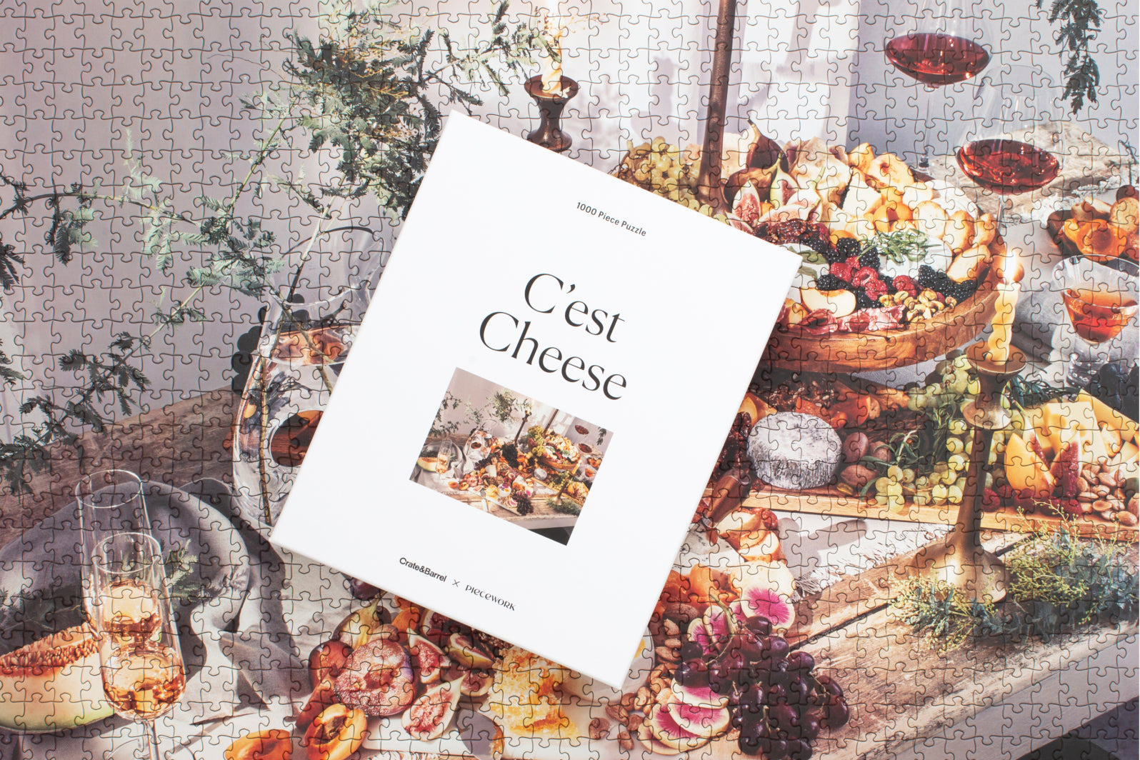 C'est Cheese - Custom Puzzle for Crate & Barrel