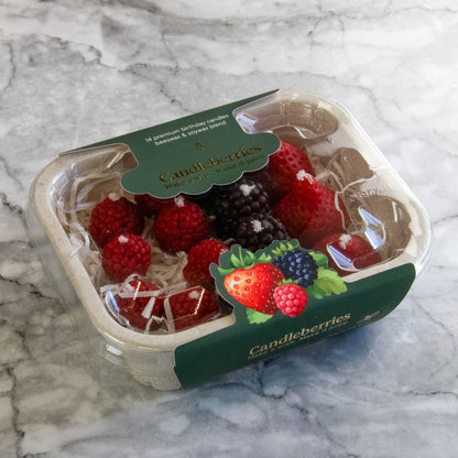 Berry Birthday Candles