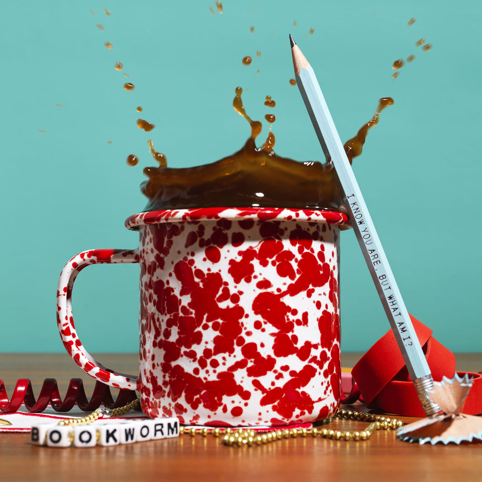 Blush Swirl Enamelware Mug – Piecework Puzzles
