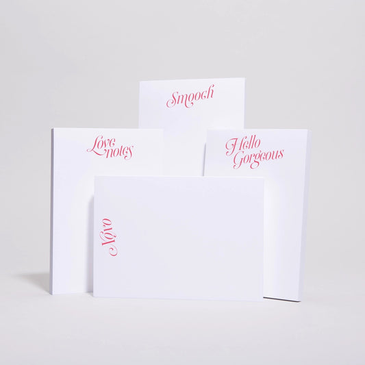 Sweetheart Notepad Set