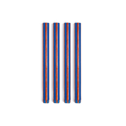 Striped Dinner Candles