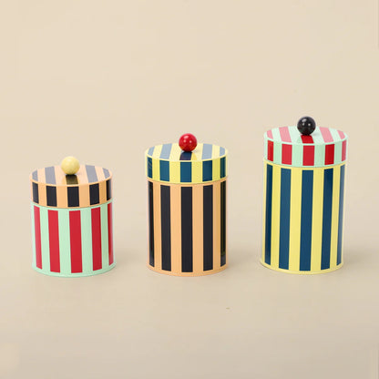 Striped Canisters