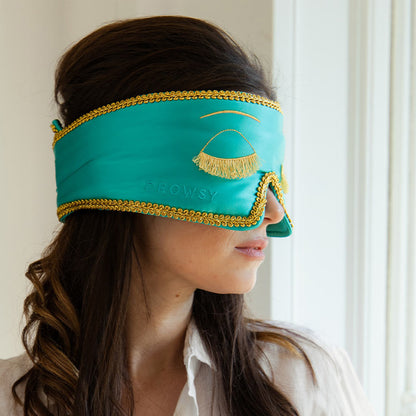 Breakfast at Tiffany's Silk Sleep Mask