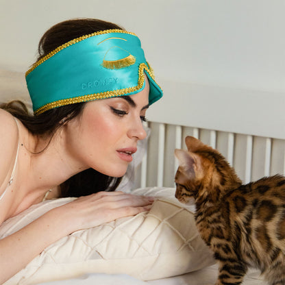 Breakfast at Tiffany's Silk Sleep Mask