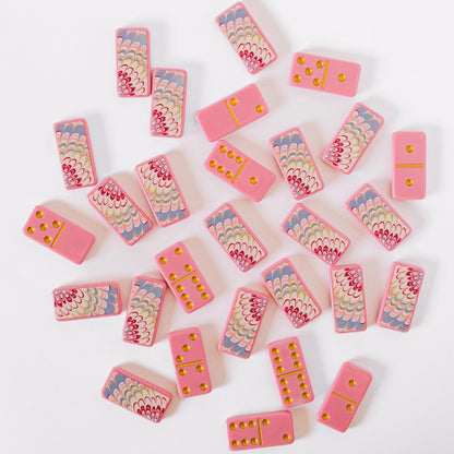Marbled Domino Set