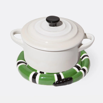 Green Snake Trivet