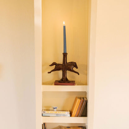 Dala Horse Candlestick Holder