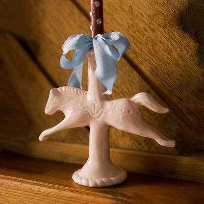 Dala Horse Candlestick Holder