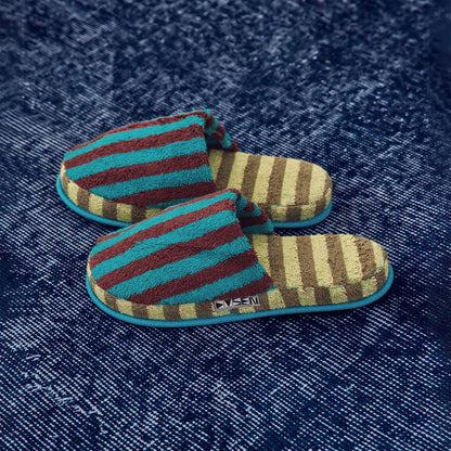 Dragonfly Stripe Slippers